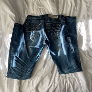 Womens rock revival jeans